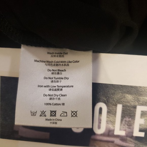 CLOT Work Sweet Work Men's Medium Black Short Sleeve T-Shirt NWT - Picture 6 of 7